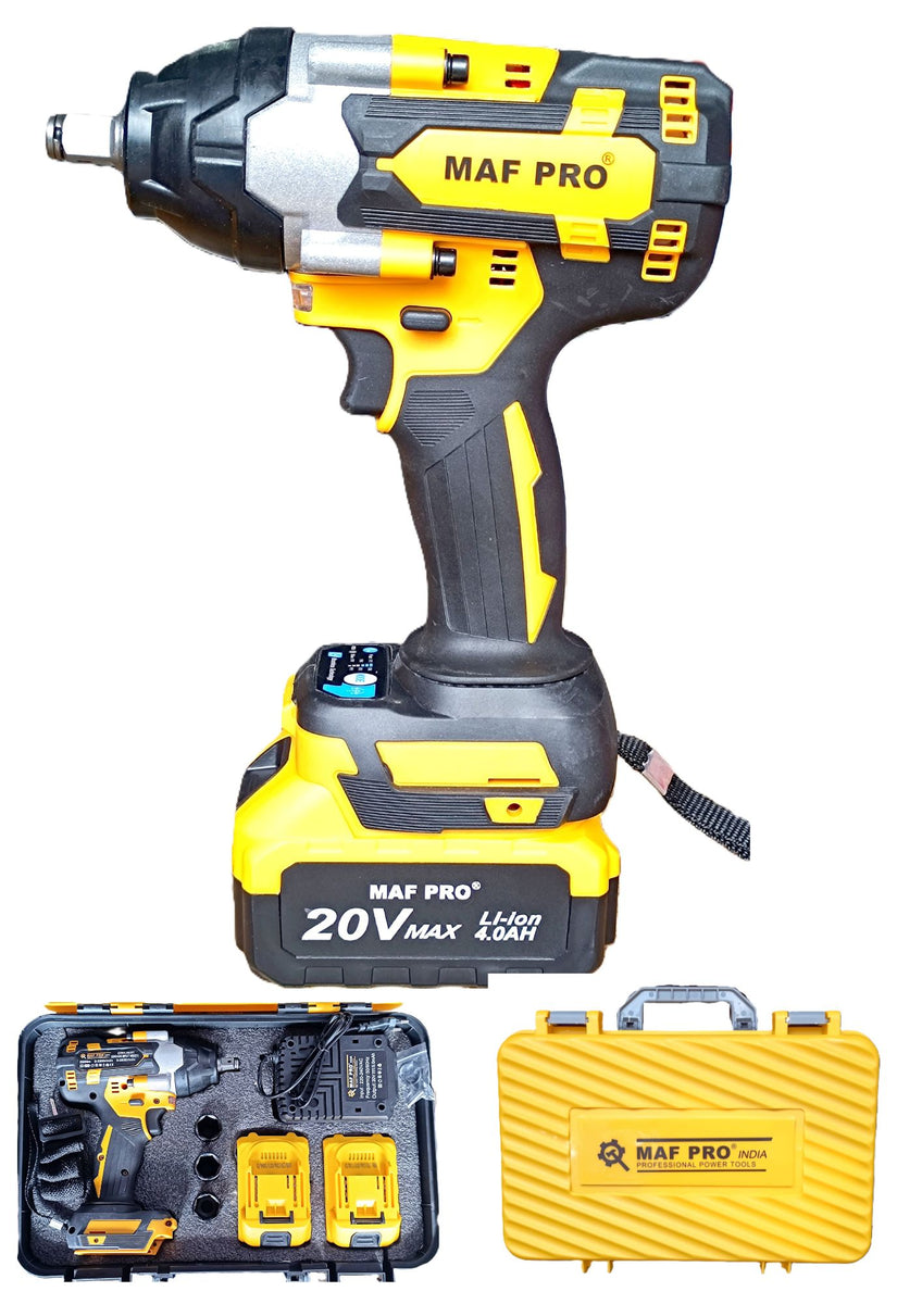 Maf 20v Cordless Impact Driver Cordless Impact Wrench 1/2