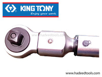 Torque Wrench King Tony Interchangeable Adjustable Click Type Reversible Ratchet 1/2" 20-100Nm