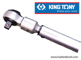 Torque Wrench King Tony Interchangeable Adjustable Click Type Reversible Ratchet 1/2" 60-340Nm