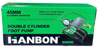 Double Cylinder Foot Pump