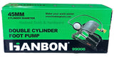 Double Cylinder Foot Pump