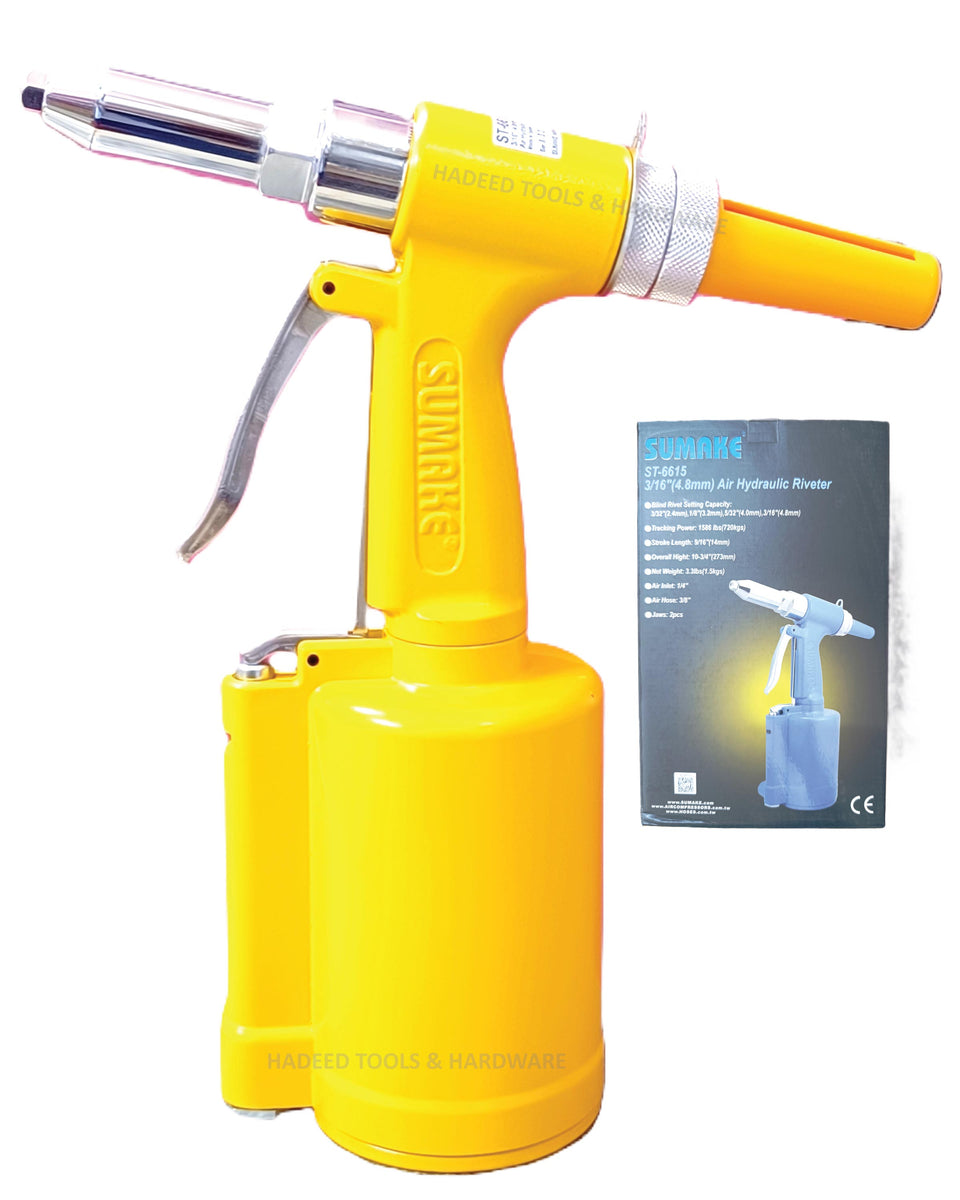 Sumake Air Tools Air Rivet Gun ST-6615 Pneumatic Riveter – Hadeed Tools ...