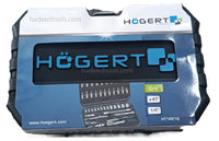 Professional 72-Tooth Ratchet and Socket Kit in Heavy-Duty Carry Case – HOGERT Germany
