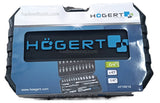 Professional 72-Tooth Ratchet and Socket Kit in Heavy-Duty Carry Case – HOGERT Germany