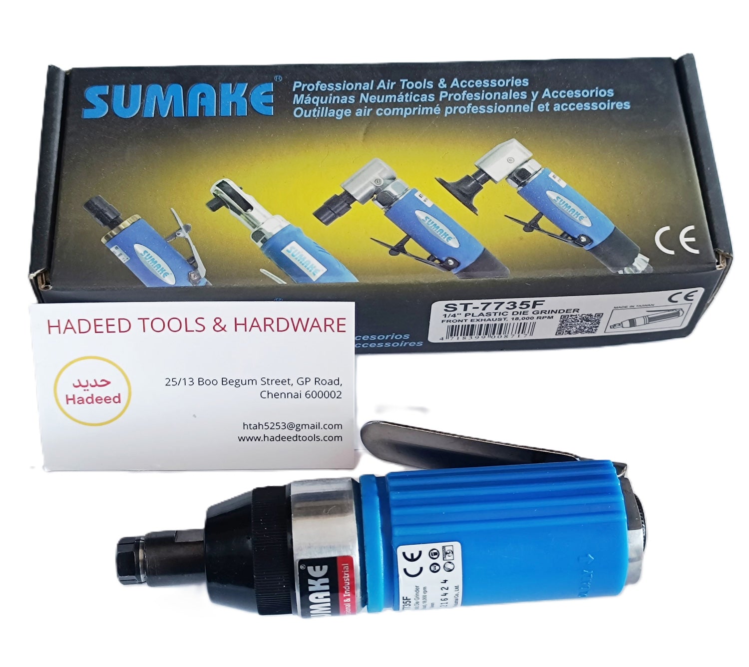 Sumake ST-7735F Air Die Grinder Plastic Body 6mm (1/4