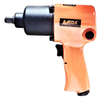 Air Impact Wrench 1/2" Twin Hammer 570Nm Torque Professional Mega