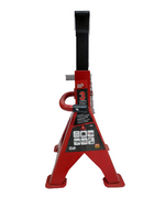 Big Red Torin Jack Stand with Safety Pin Double Locking 3 Ton Set of 2 Stands T43001C