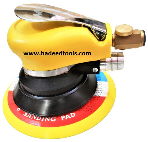 Air Orbital Sander 6" Pneumatic Sander Random Palm Sander