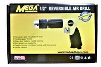 Pneumatic Drill Air reversible Drill 1/2" Mega
